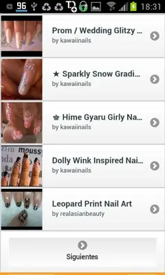 Diseños de Uñas android App screenshot 2